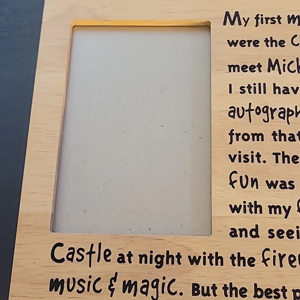 Disney Memories Picture Frame